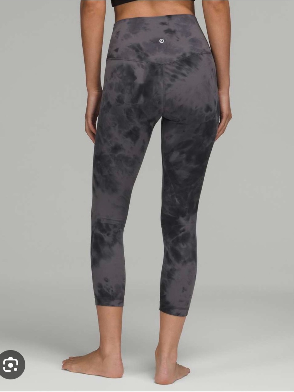 Lululemon Align High-Rise 25” Leggings in Diamond Dye Pitch Gray